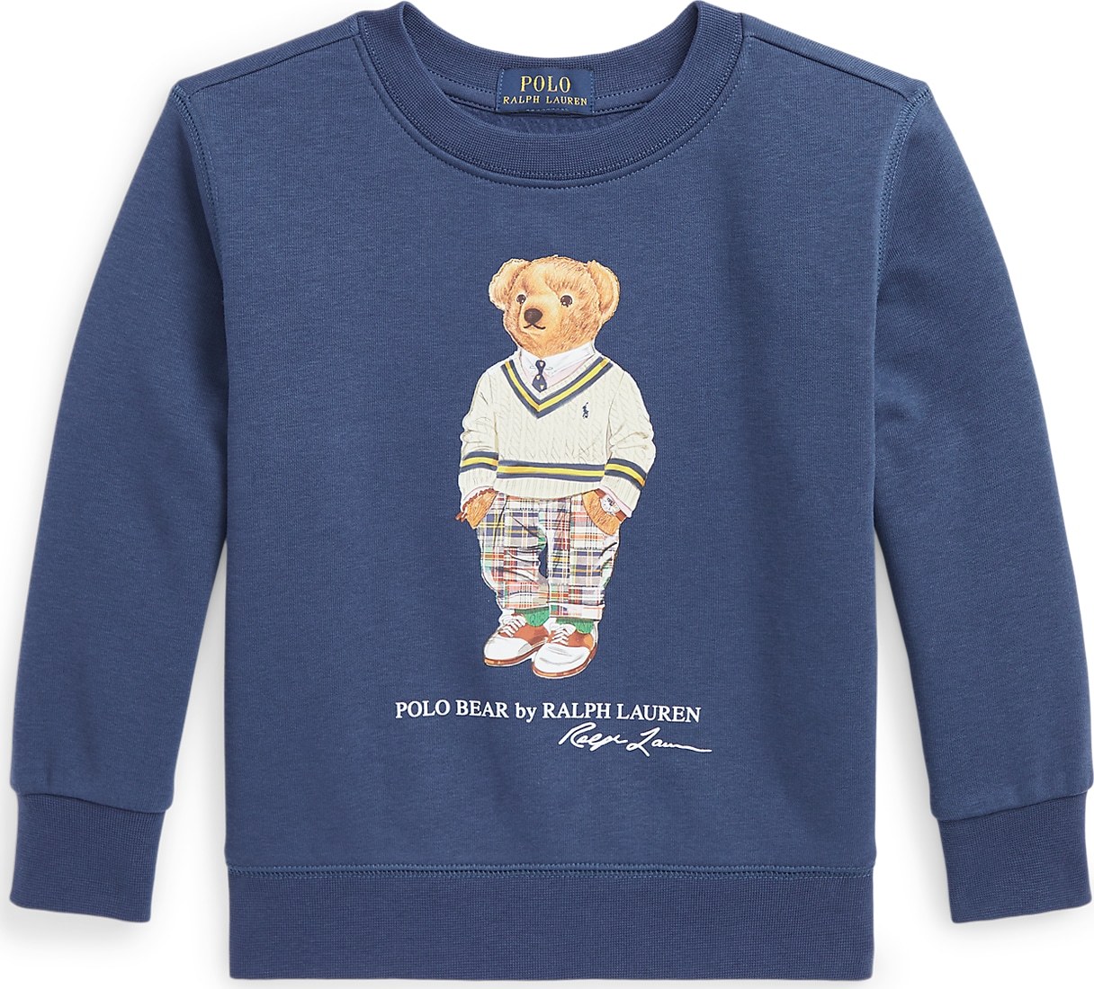 Polo Ralph Lauren Mikina béžová / tmavě modrá / žlutá / bílá