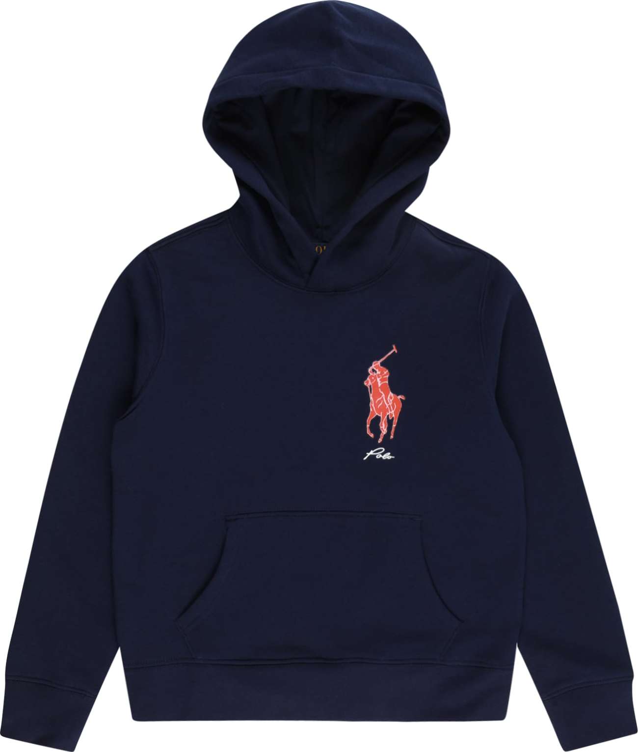 Polo Ralph Lauren Mikina noční modrá / oranžová / červená / bílá