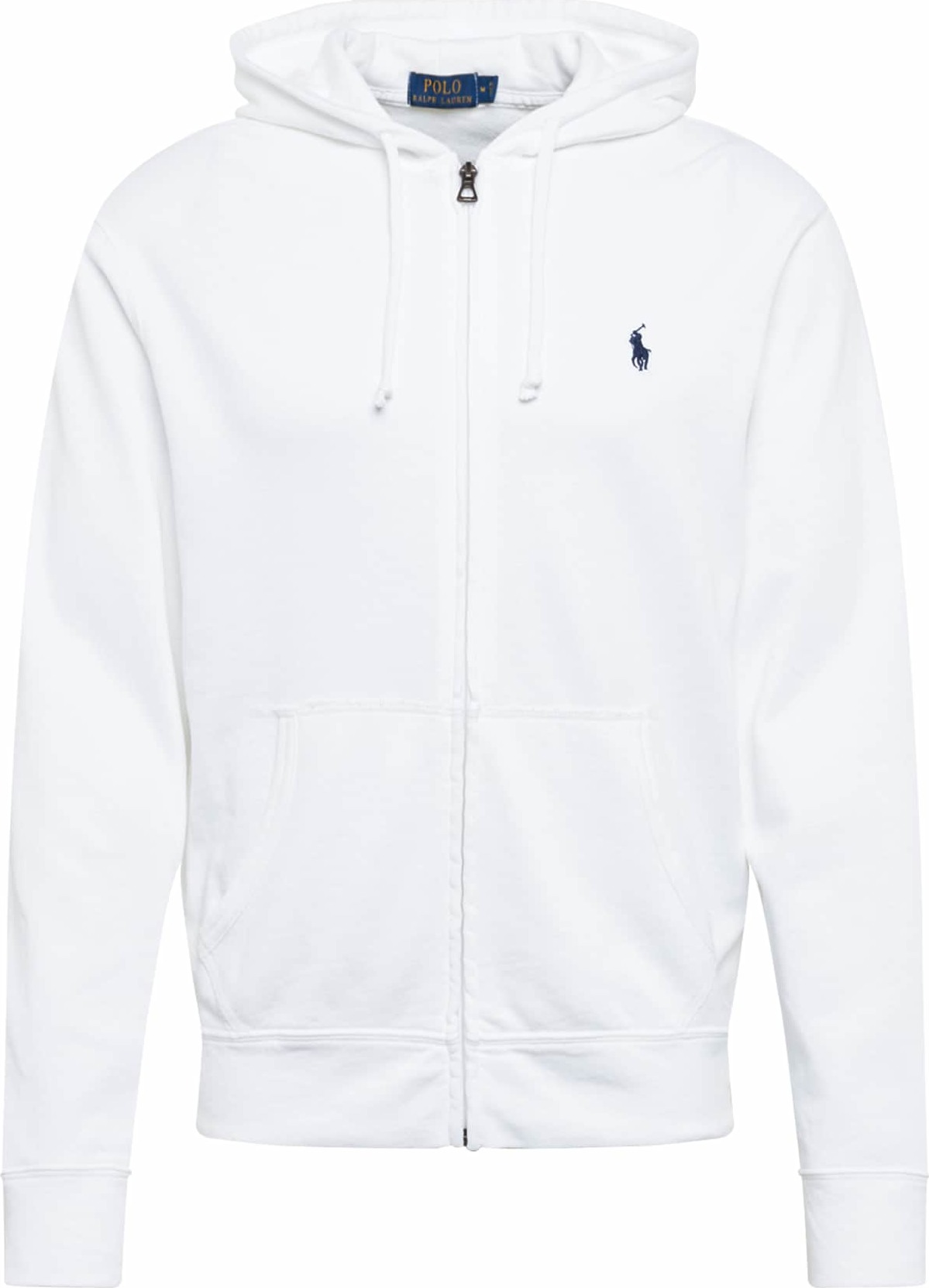 Polo Ralph Lauren Mikina 'LSFZHOODM12-LONG SLEEVE-KNIT' bílá