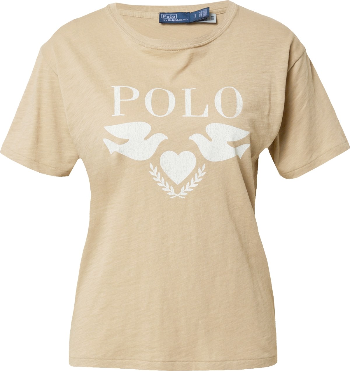 Polo Ralph Lauren Tričko béžová / offwhite