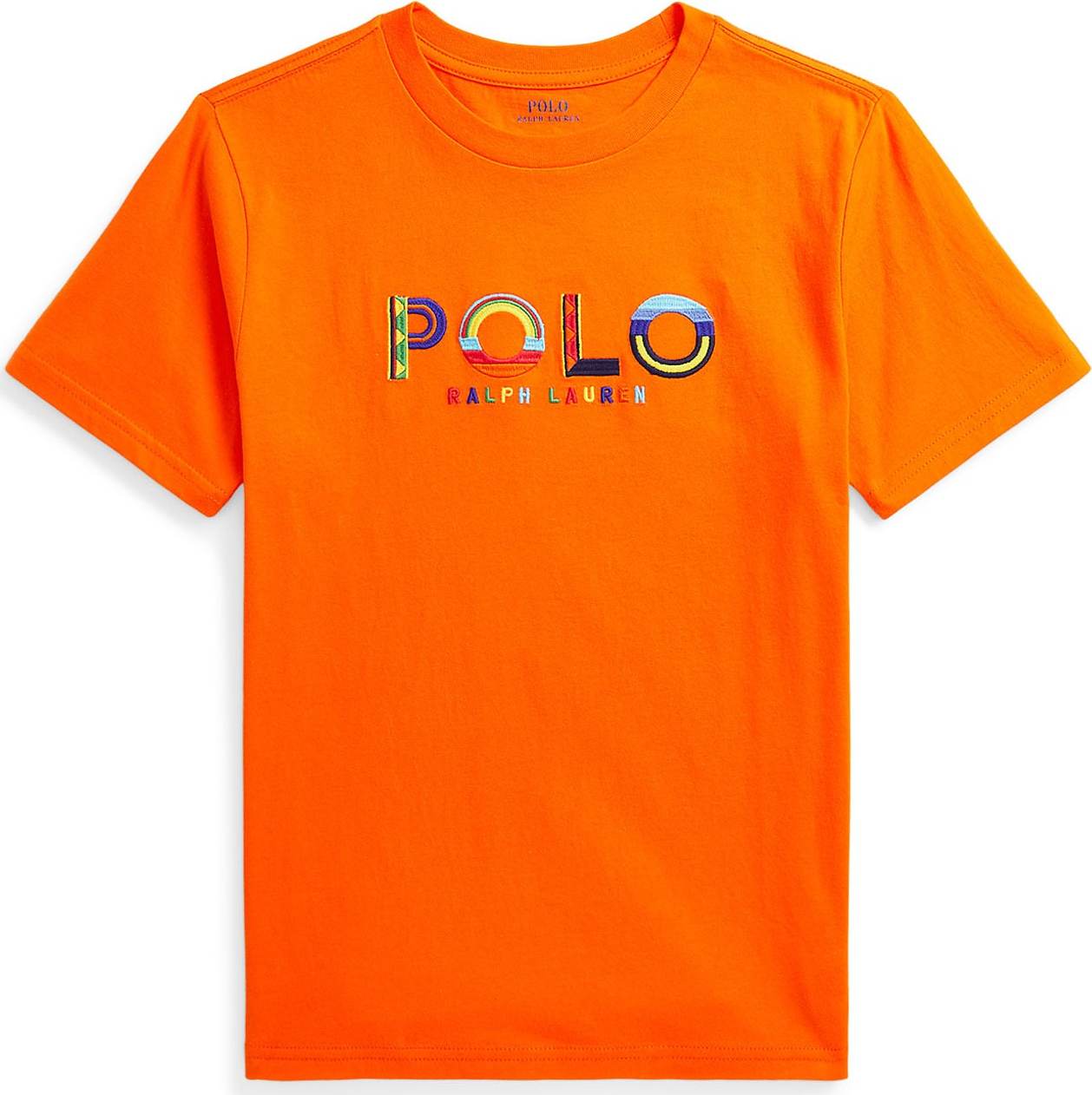 Polo Ralph Lauren Tričko modrá / žlutá / oranžová / červená