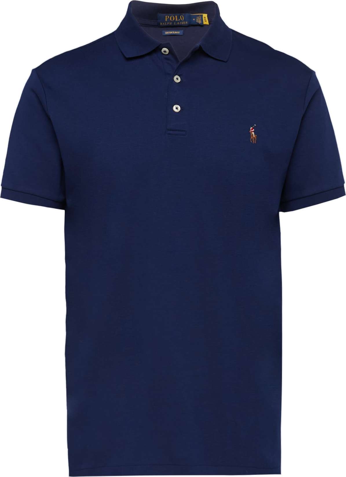 Polo Ralph Lauren Tričko tmavě modrá / karamelová / červená