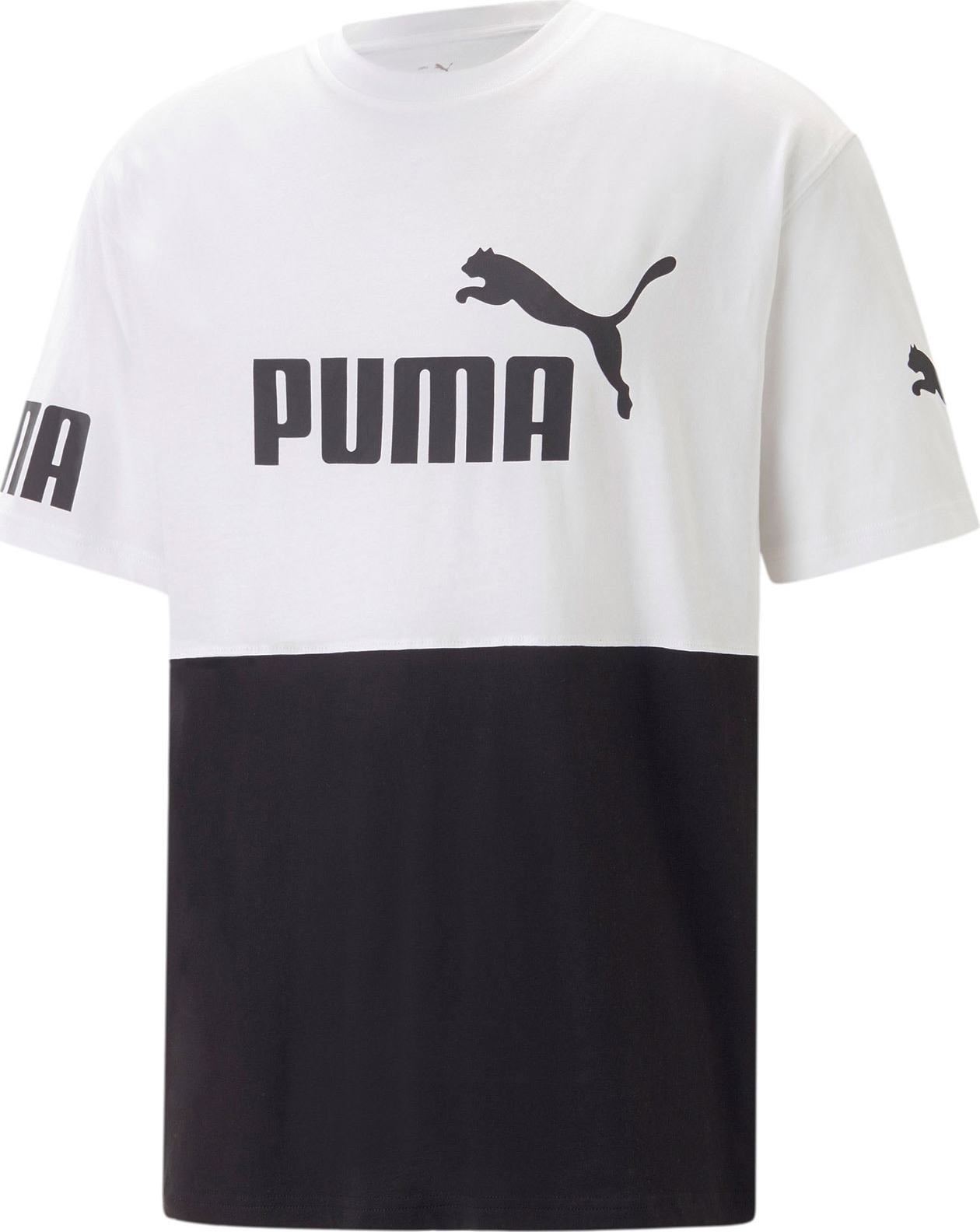 PUMA Tričko 'POWER' černá / offwhite