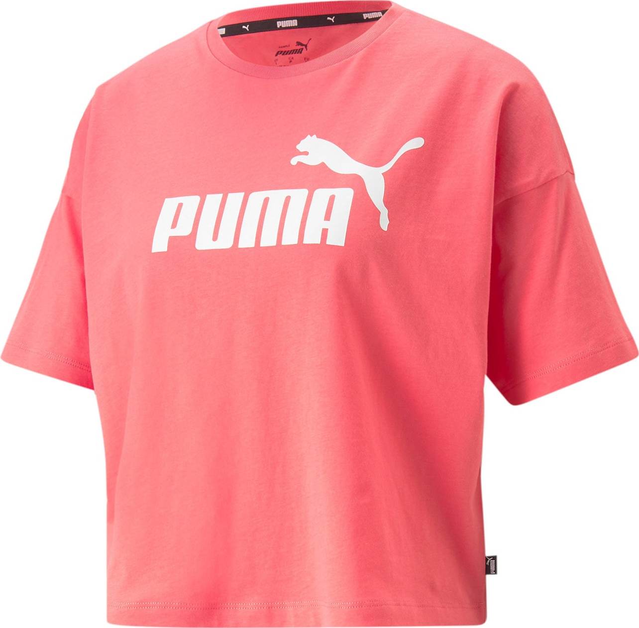 PUMA Funkční tričko růže / bílá