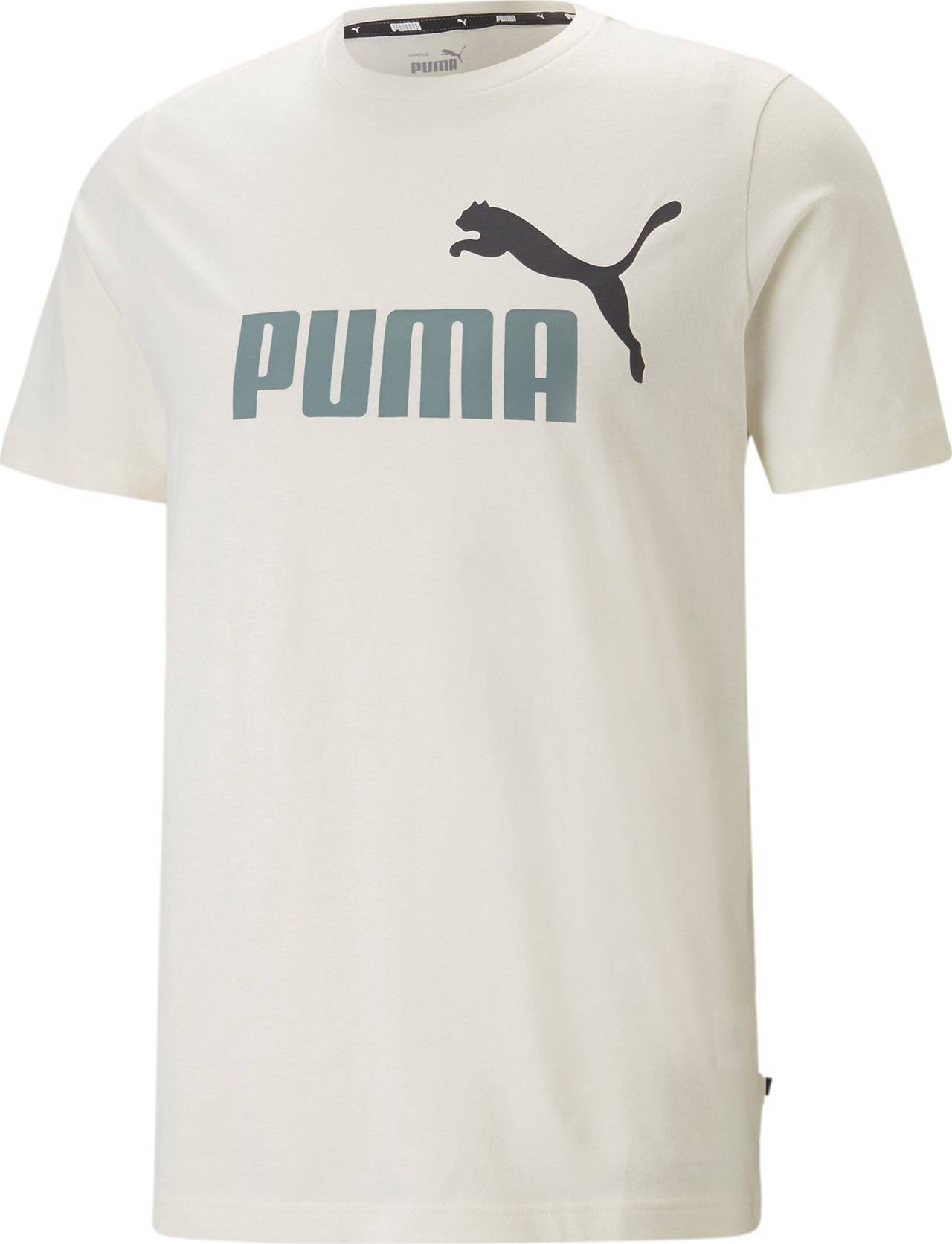 PUMA Tričko šedá / černá / offwhite