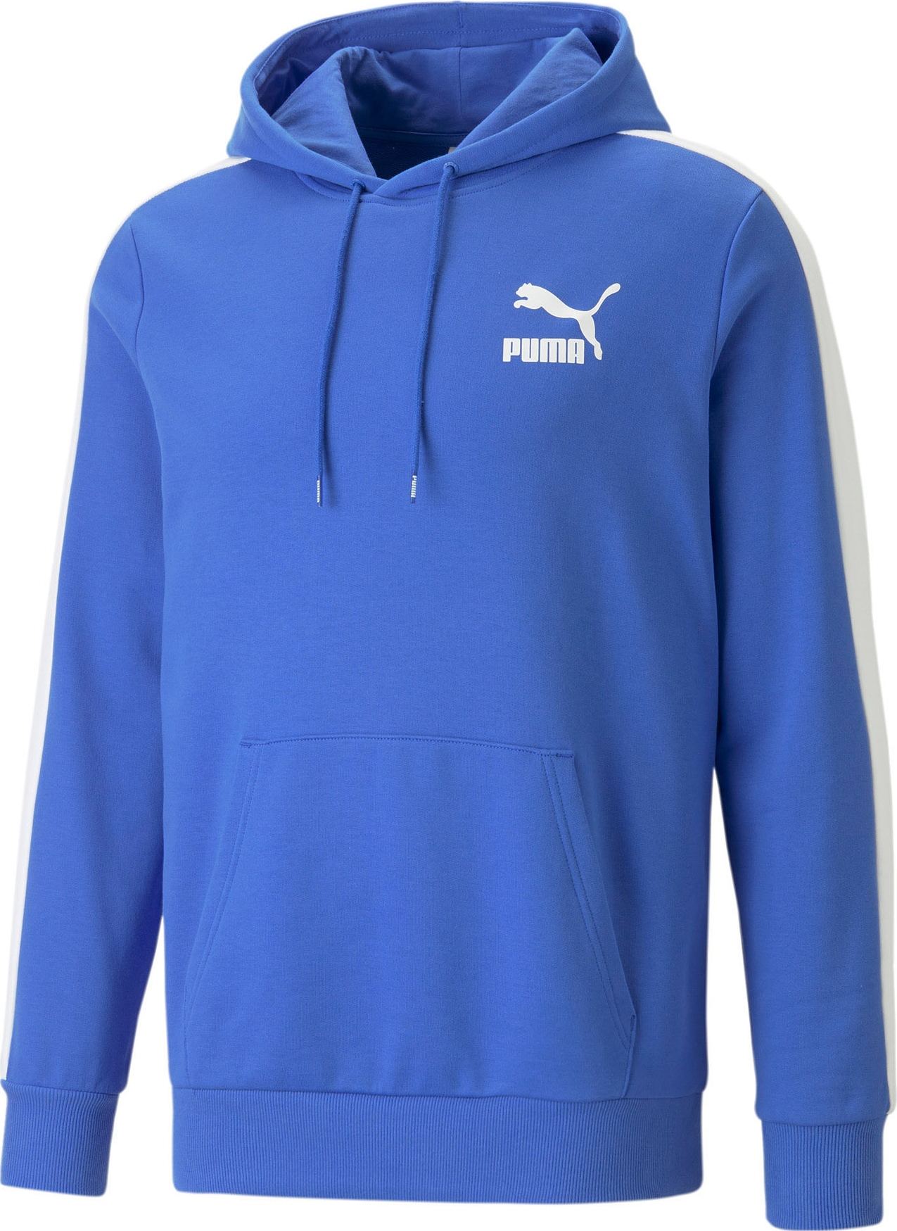 PUMA Mikina modrá / bílá