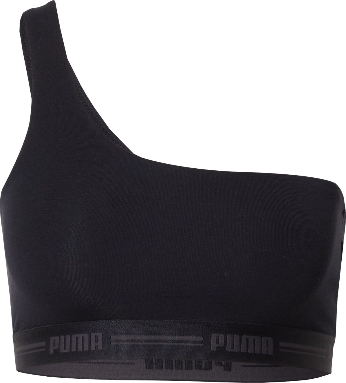 PUMA Podprsenka antracitová / pink / černá