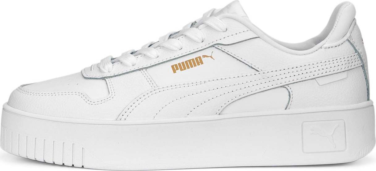 PUMA Tenisky 'Carina' zlatá / bílá