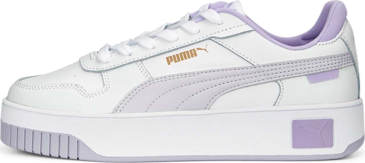 PUMA Tenisky 'Carina' zlatá / šeříková / bílá