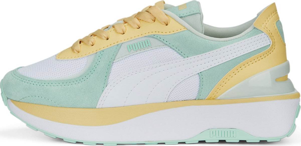 PUMA Tenisky 'Cruise Rider NU Pastel Wns' světle žlutá / pastelově zelená / bílá