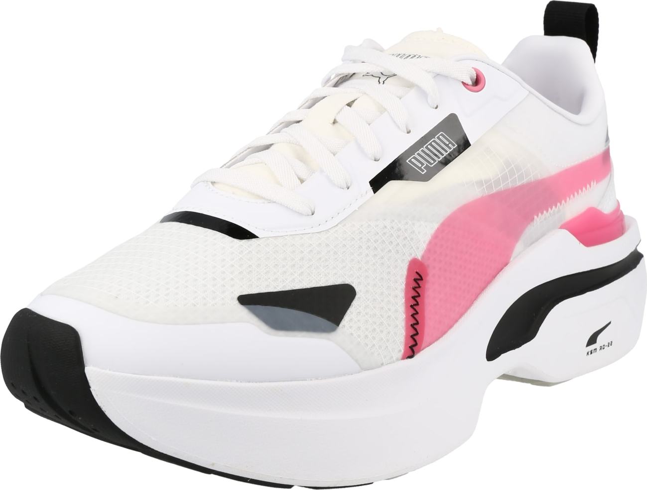 PUMA Tenisky pink / světle růžová / černá / bílá