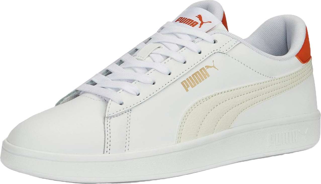 PUMA Tenisky 'Smash 3.0' krémová / červená / bílá