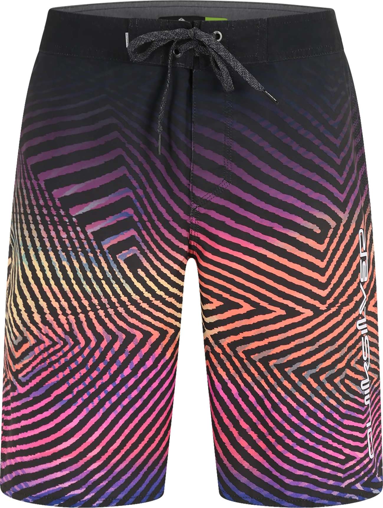 QUIKSILVER Šortky 'EVERYDAY WARP FADE 20' fialová / lososová / černá / bílá