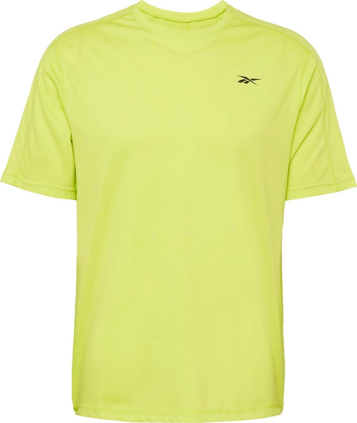 Reebok Sport Funkční tričko limone / černá