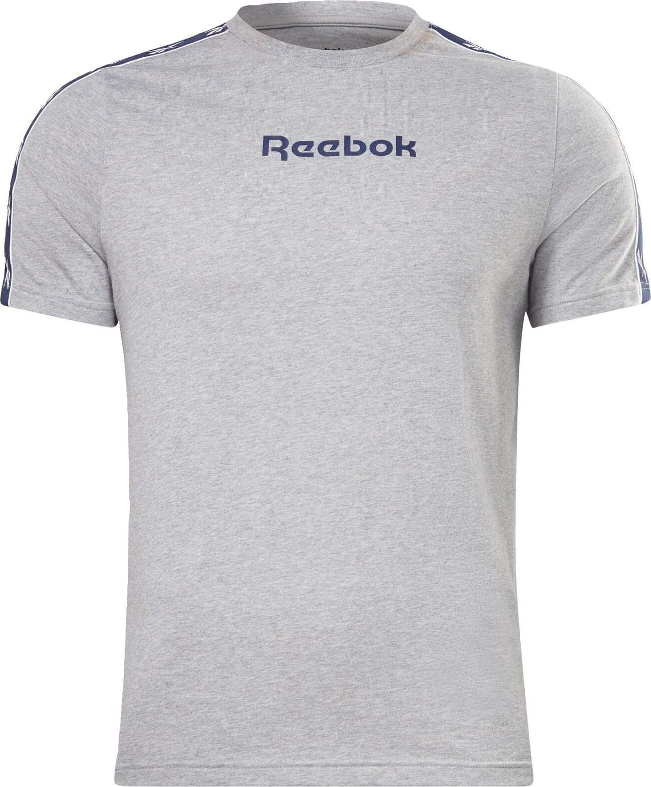 Reebok Sport Funkční tričko noční modrá / šedý melír