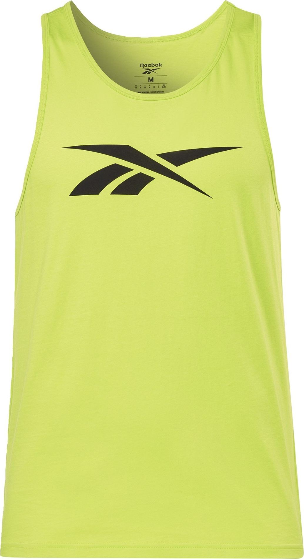 Reebok Sport Funkční tričko 'Vector' limone / černá