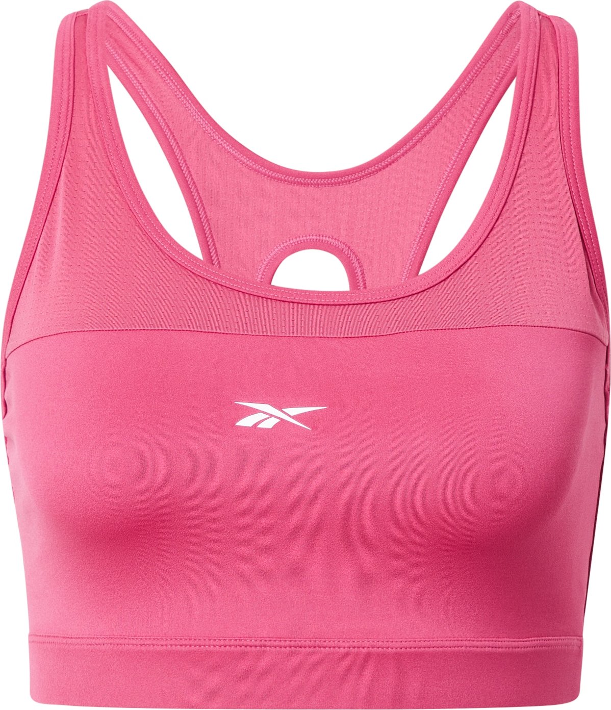 Reebok Sport Sportovní podprsenka 'Workout Ready' fuchsiová / bílá