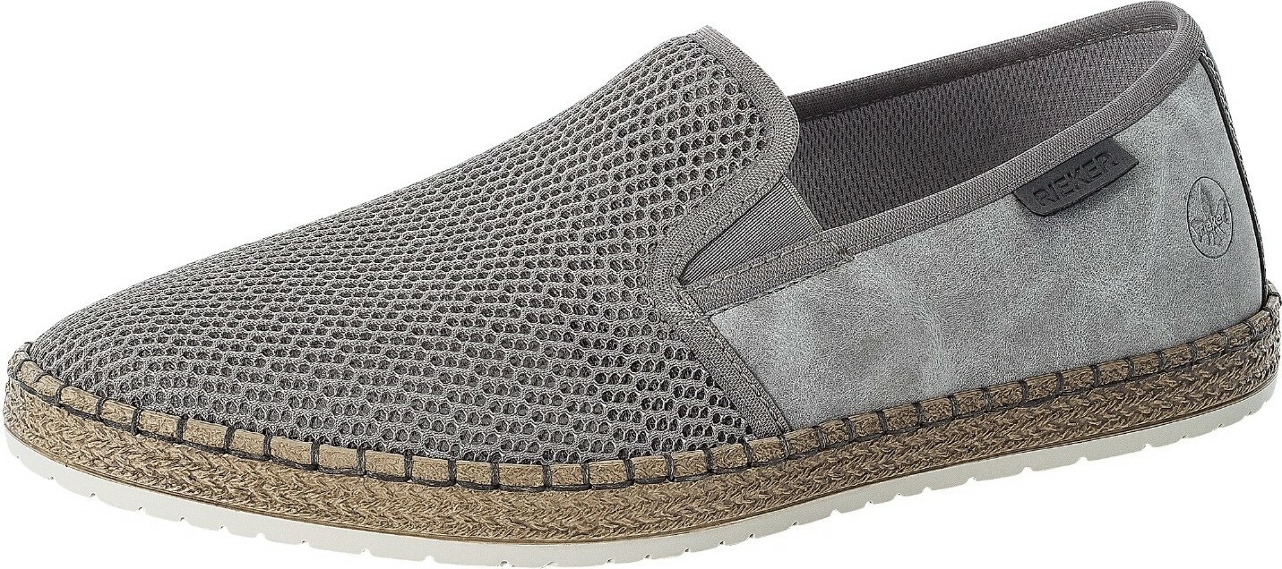 Rieker Espadrilky šedá