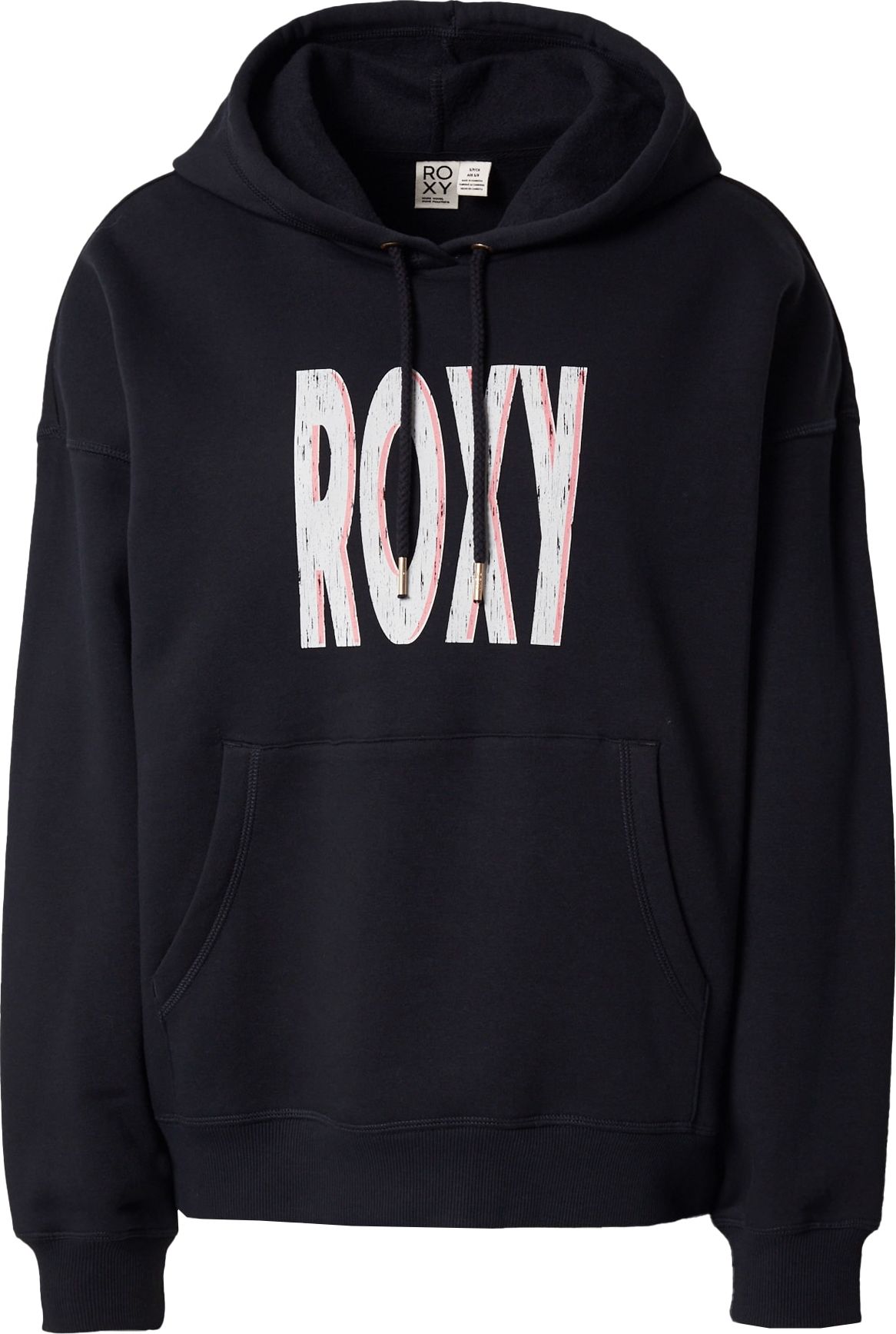 ROXY Mikina 'THATS RAD' růžová / černá / bílá