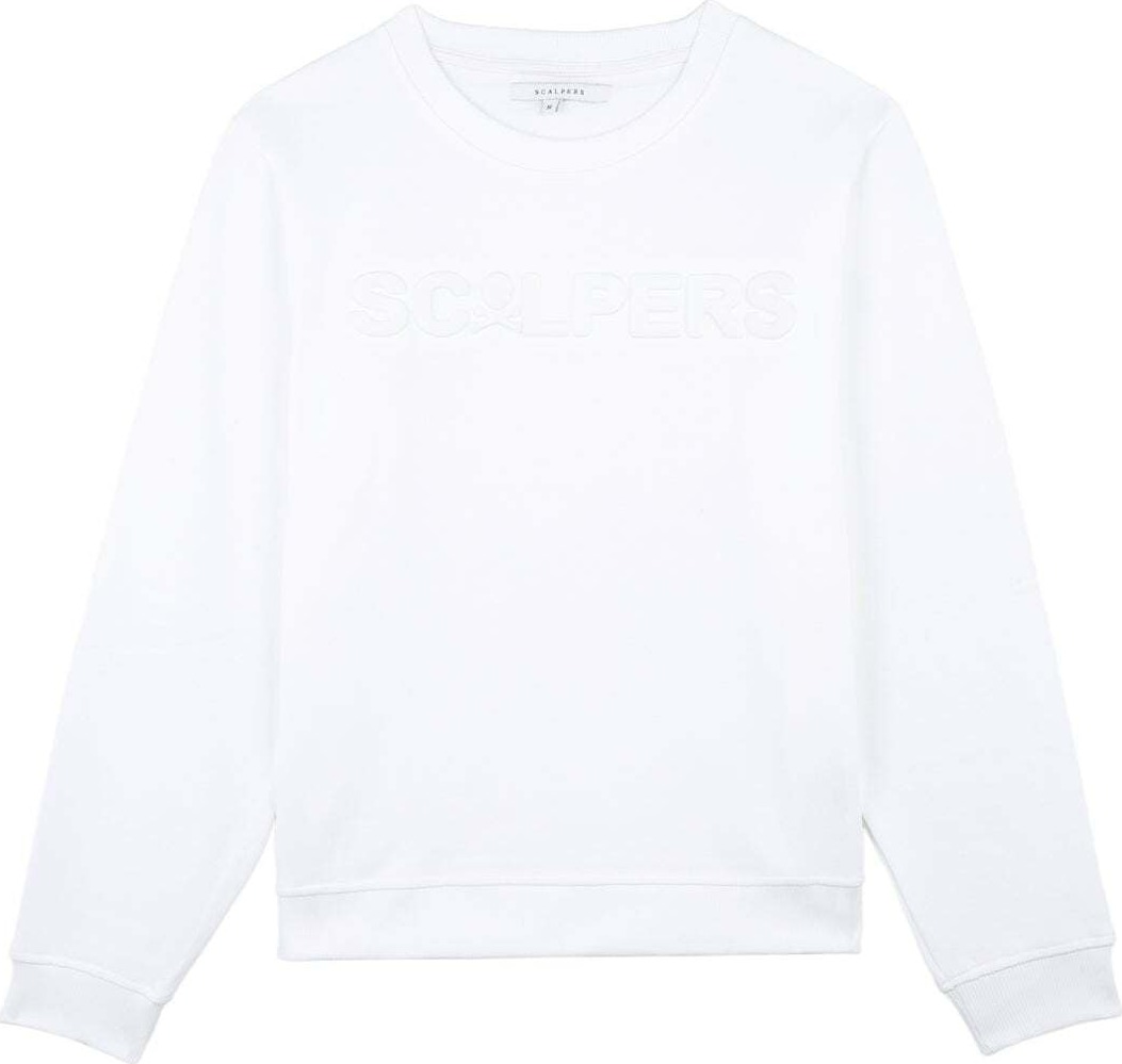 Scalpers Mikina 'New Breck' offwhite