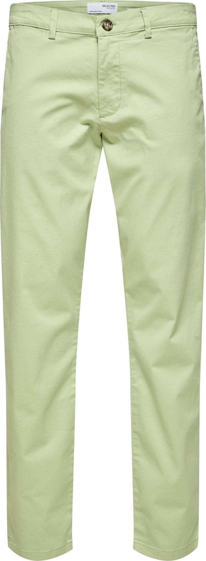 SELECTED HOMME Chino kalhoty 'New Miles' jablko