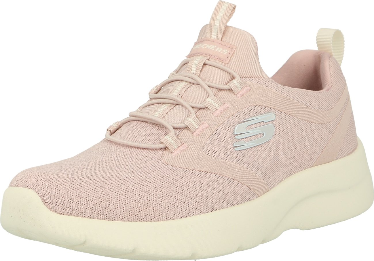 SKECHERS Tenisky 'Hot Melt' stříbrně šedá / růžová