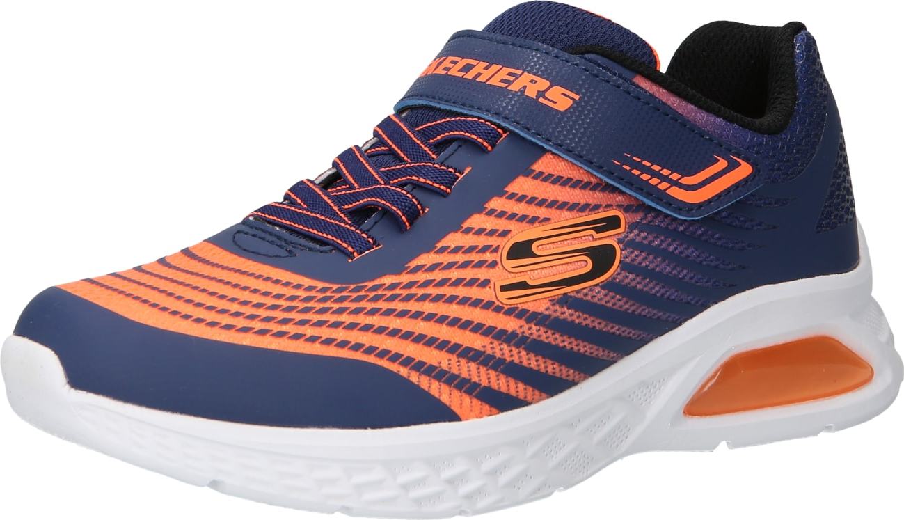 SKECHERS Tenisky 'Microspec Max 2.0' námořnická modř / broskvová