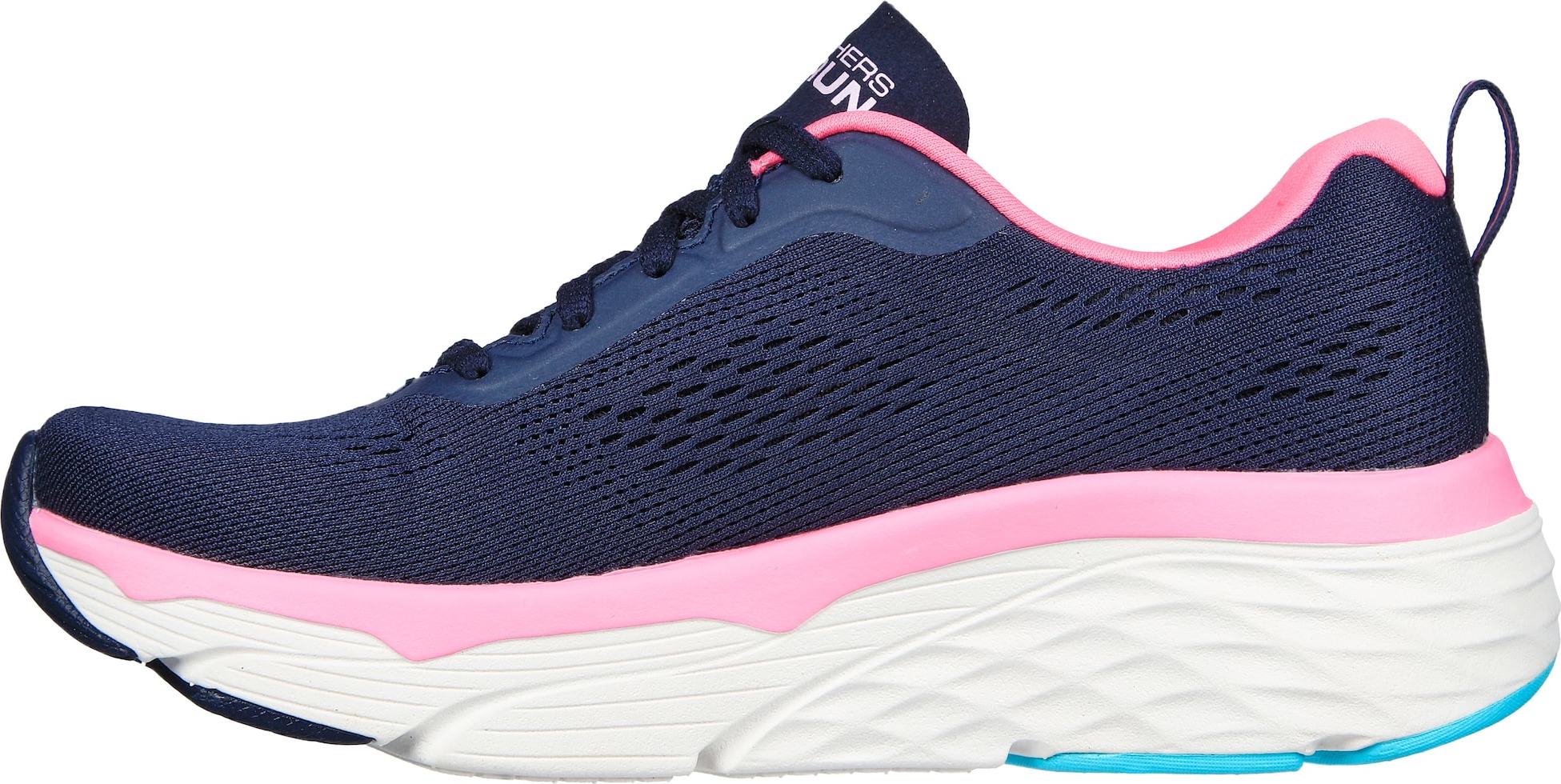 SKECHERS Tenisky námořnická modř / pink / bílá