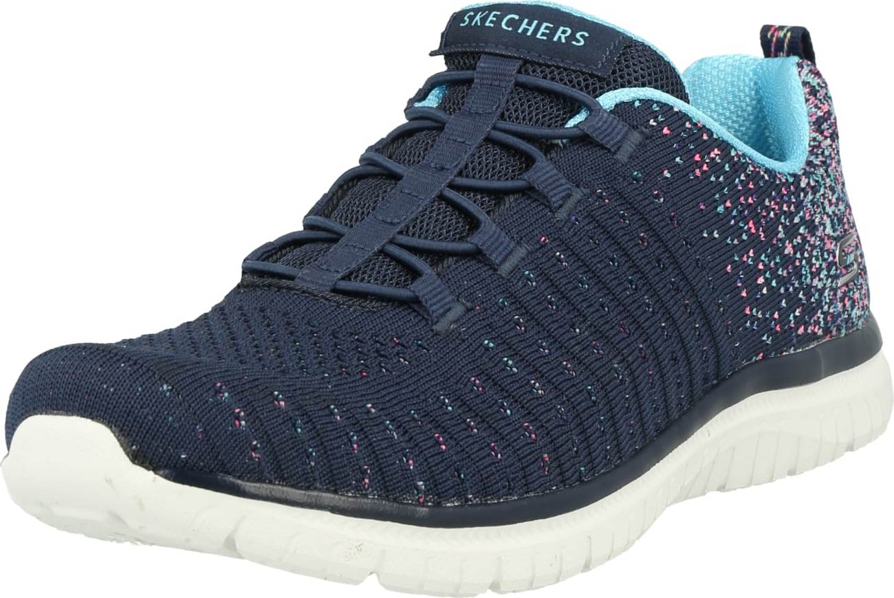 SKECHERS Tenisky světlemodrá / tmavě modrá / mix barev