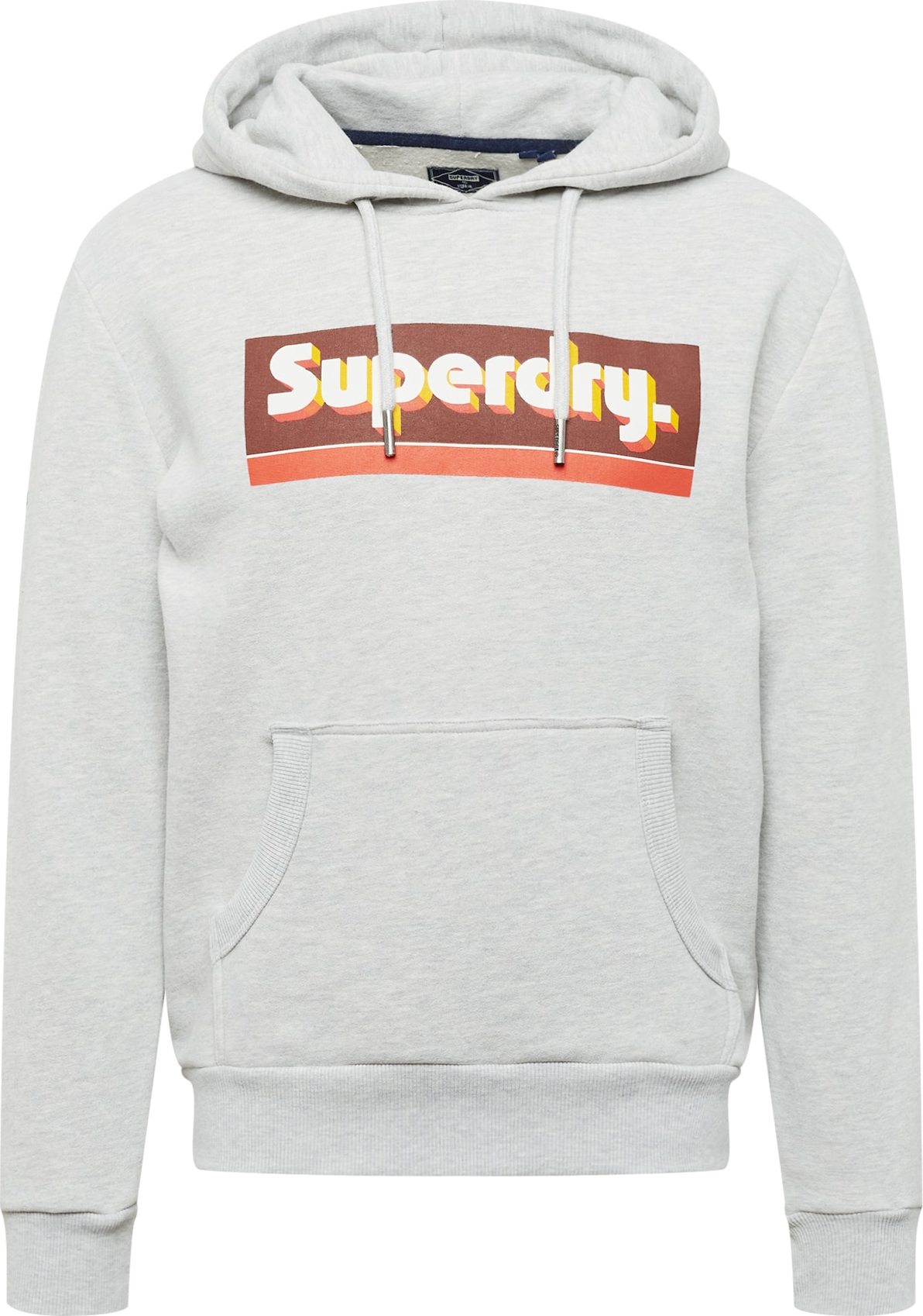 Superdry Mikina 'Trade Tab' šedý melír / mix barev