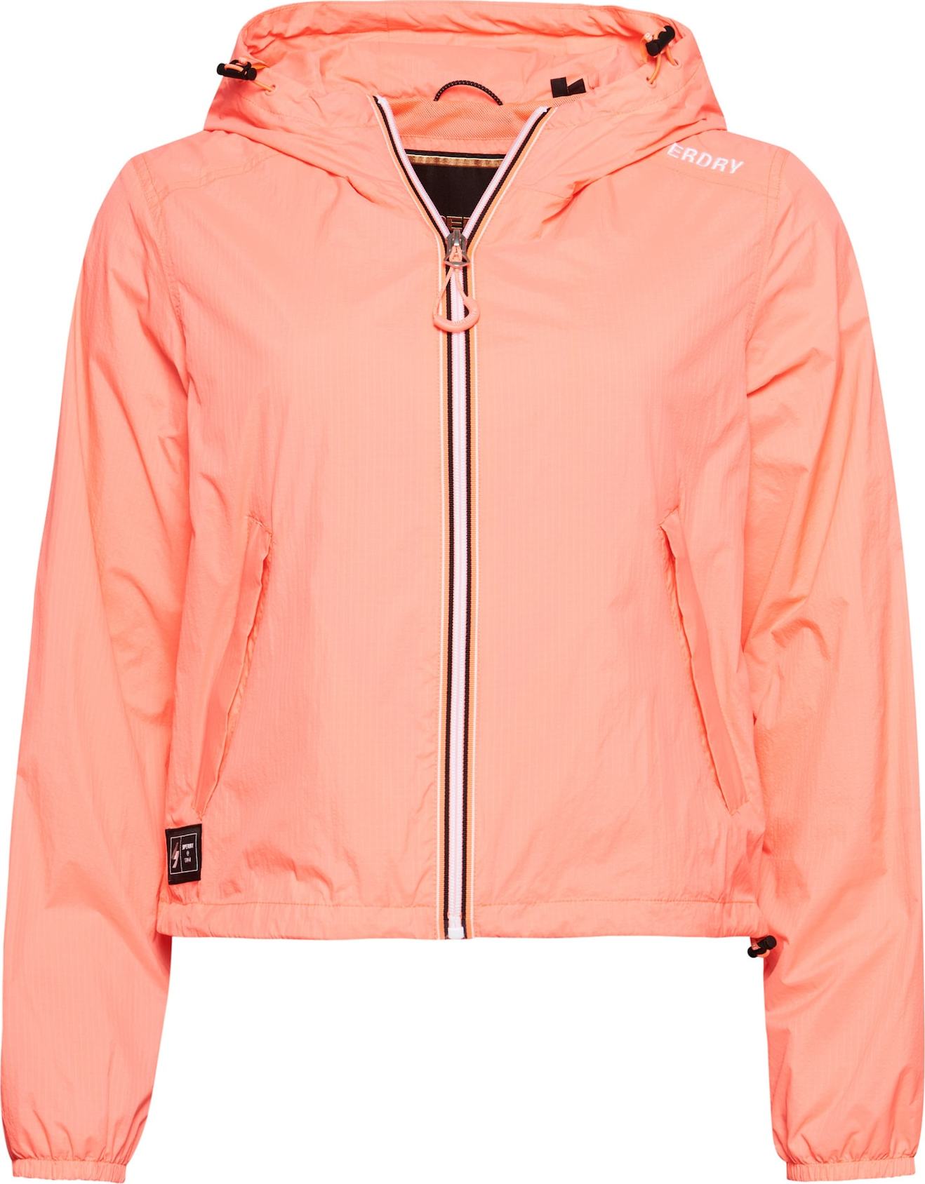 Superdry Přechodná bunda korálová