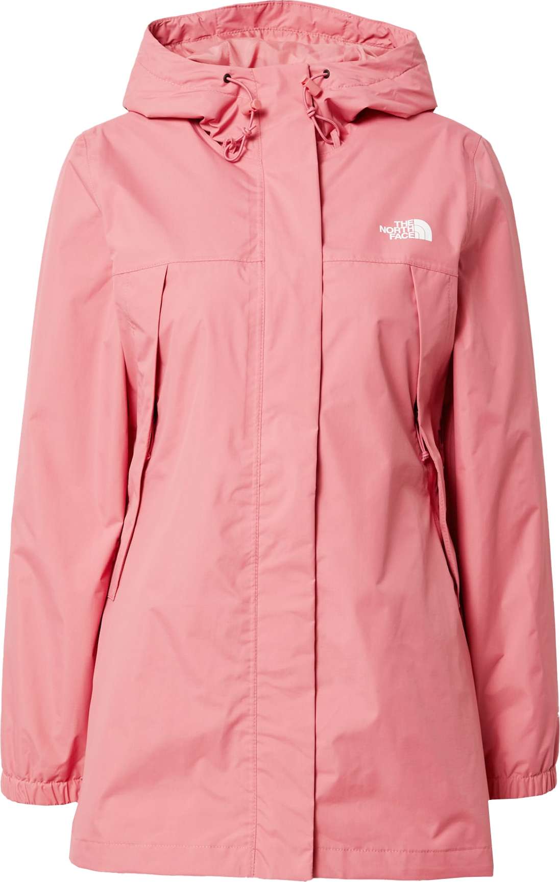 THE NORTH FACE Outdoorová bunda 'ANTORA' pink / bílá