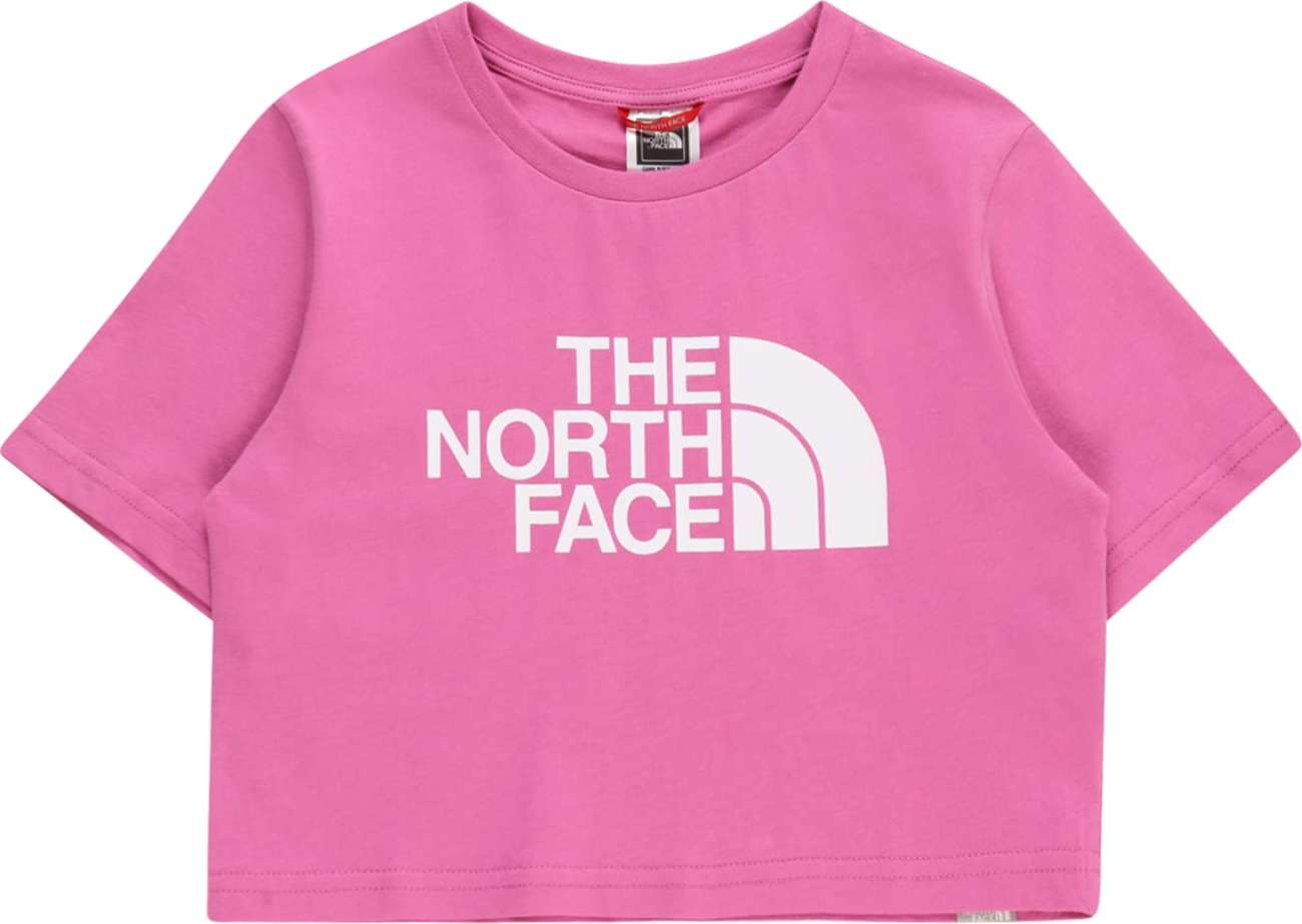 THE NORTH FACE Tričko 'Easy' pink / bílá