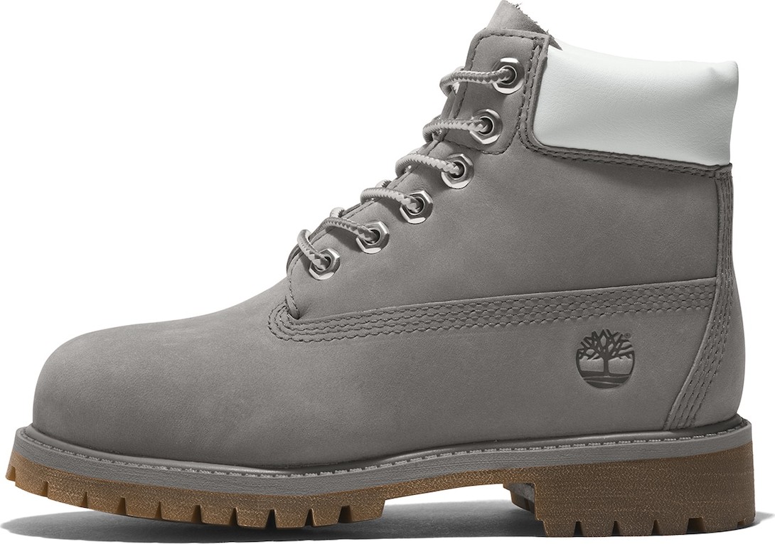 TIMBERLAND Kozačky šedá / bílá