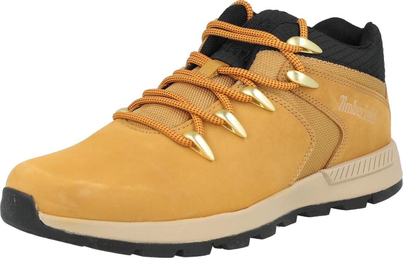 TIMBERLAND Šněrovací boty koňaková / černá