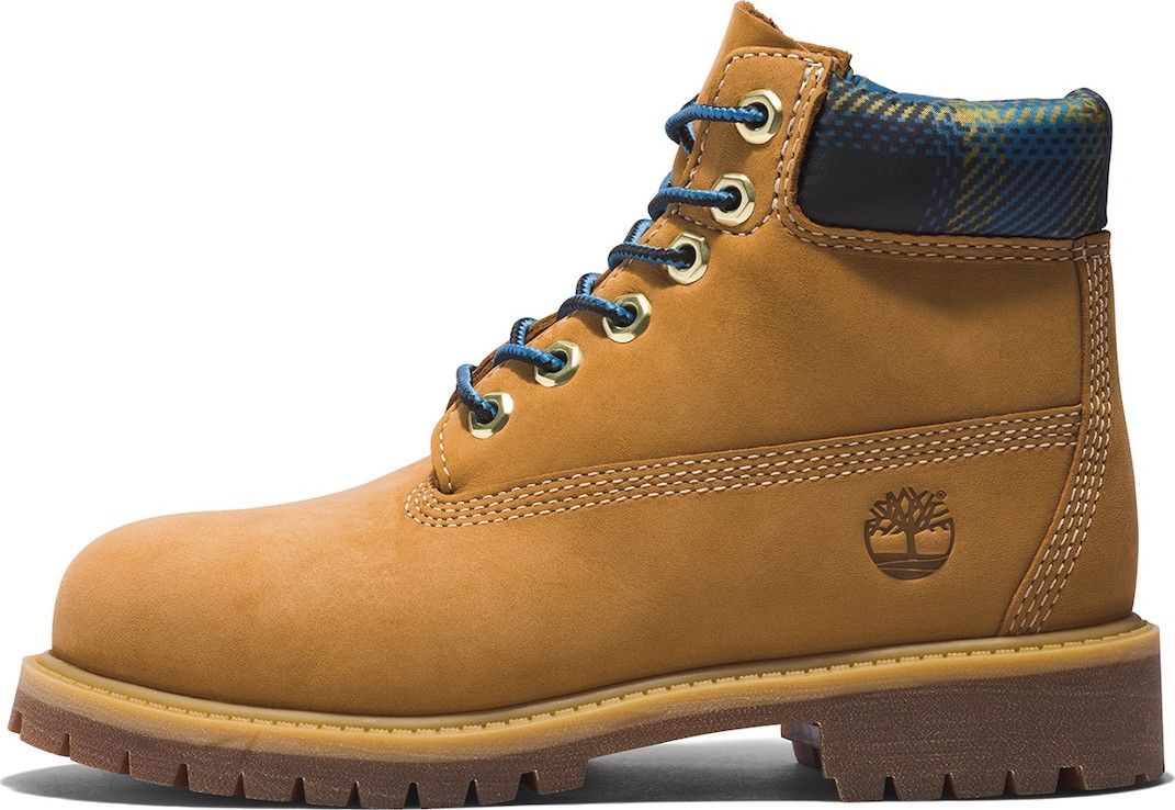 TIMBERLAND Šněrovací kozačky modrá / hnědá / černá