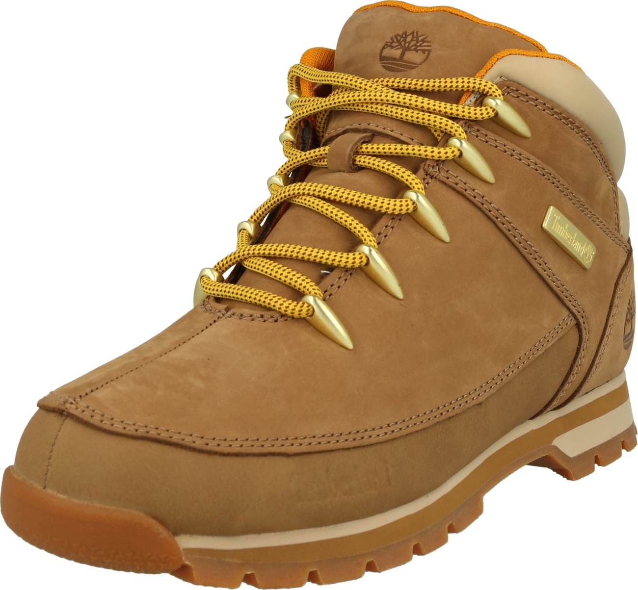 TIMBERLAND Šněrovací boty světle béžová / hnědá