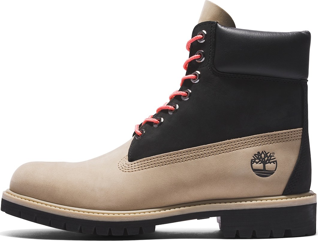 TIMBERLAND Šněrovací boty světle hnědá / lososová / černá