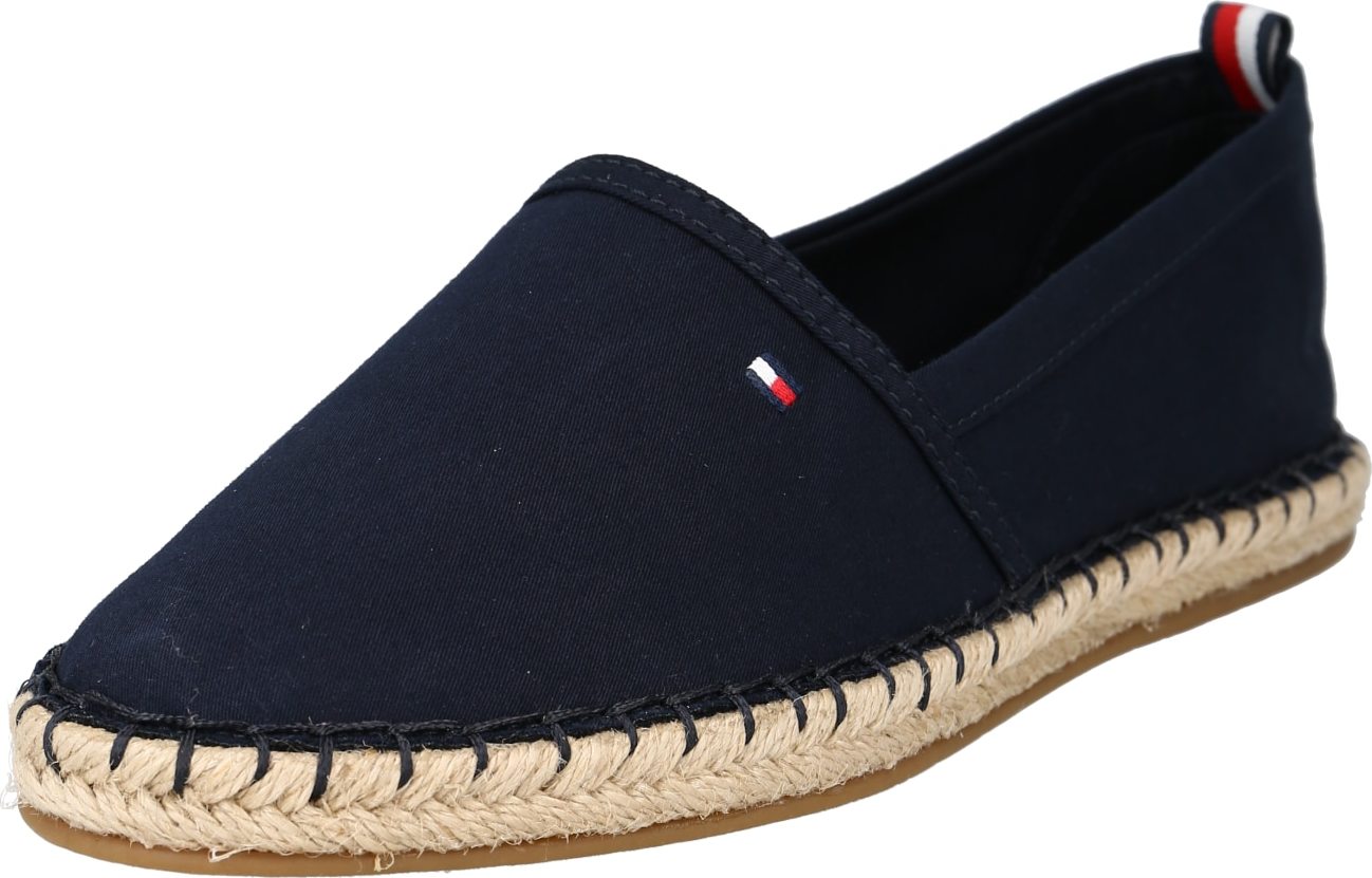 TOMMY HILFIGER Espadrilky tmavě modrá