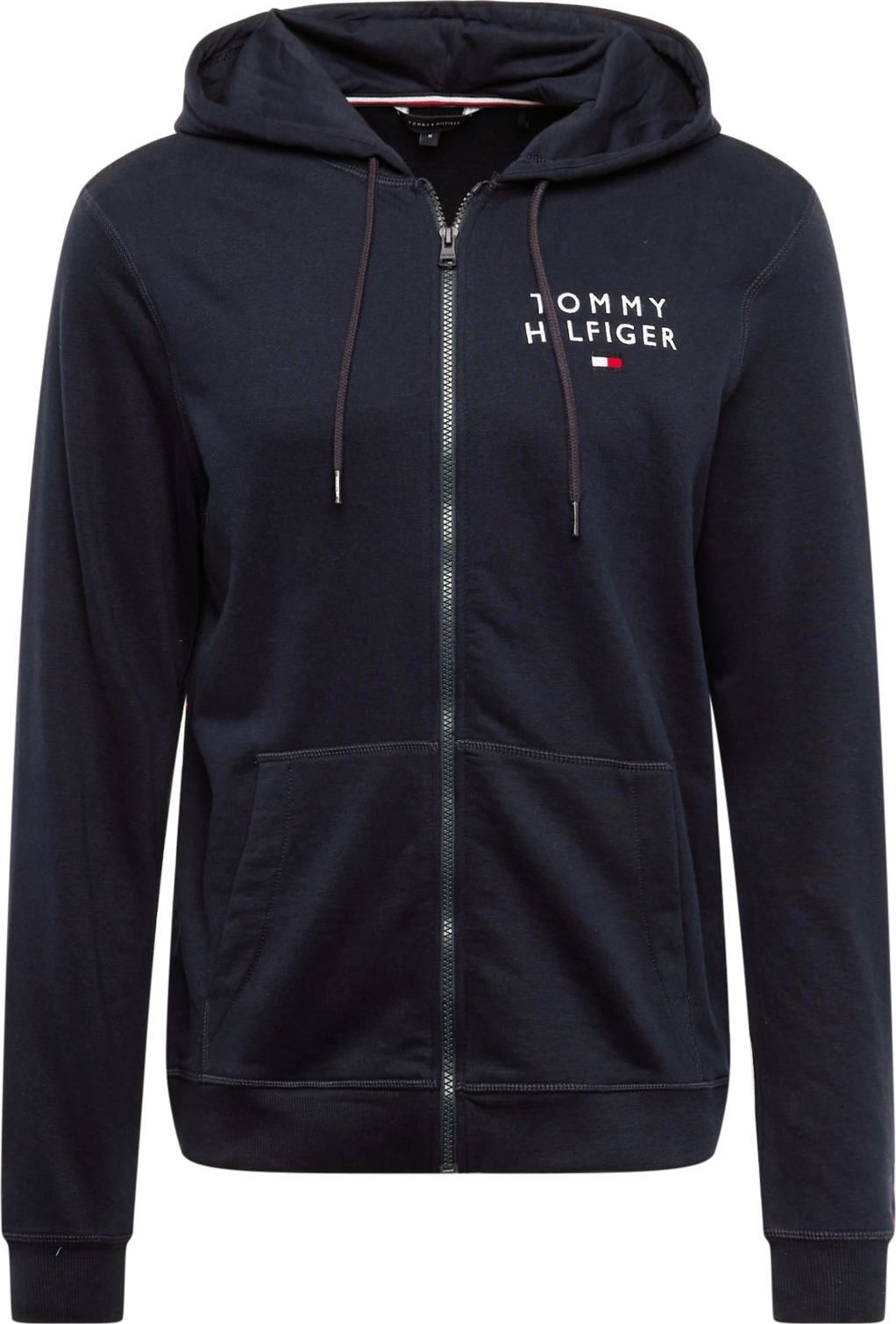 TOMMY HILFIGER Mikina červená / černá / bílá