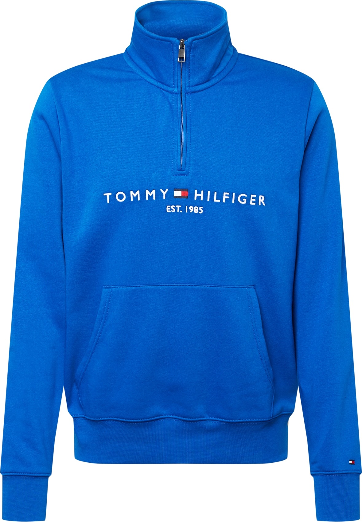 TOMMY HILFIGER Mikina modrá / námořnická modř / červená / bílá