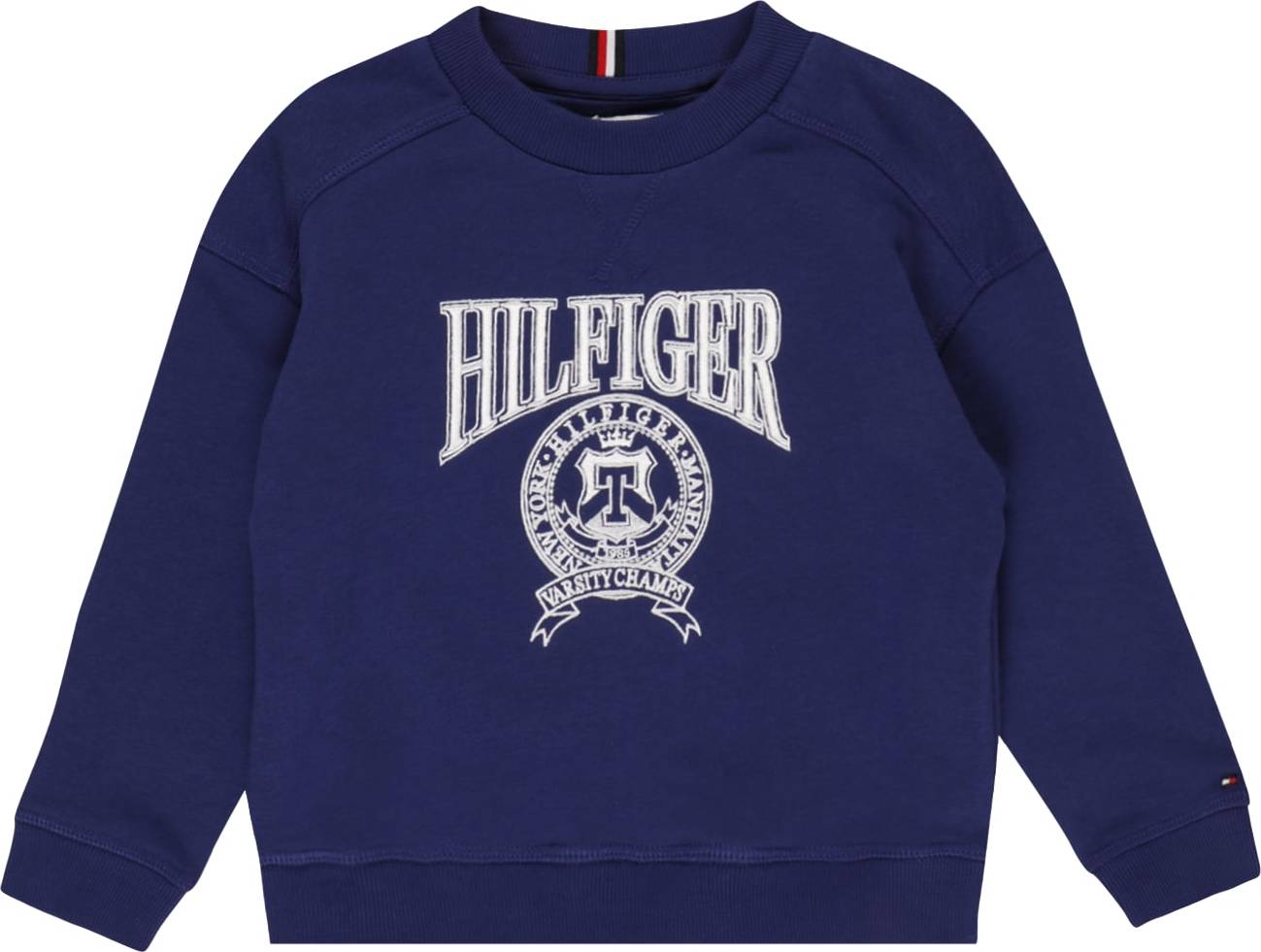 TOMMY HILFIGER Mikina námořnická modř / bílá