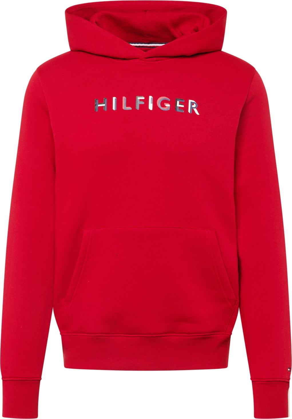 TOMMY HILFIGER Mikina námořnická modř / červená / offwhite