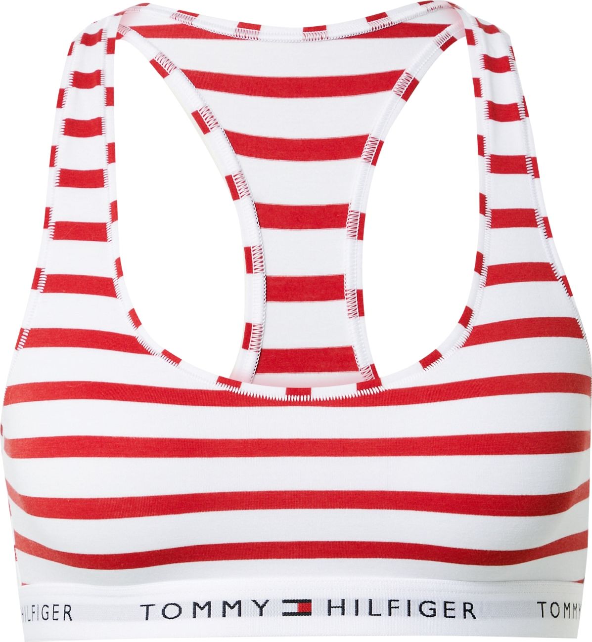 TOMMY HILFIGER Podprsenka noční modrá / krvavě červená / bílá