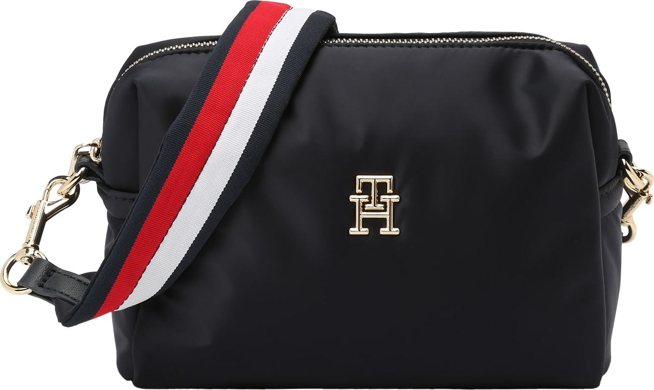 TOMMY HILFIGER Taška přes rameno námořnická modř / červená / bílá