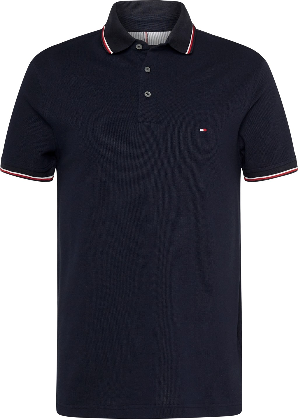 TOMMY HILFIGER Tričko marine modrá / červená / bílá