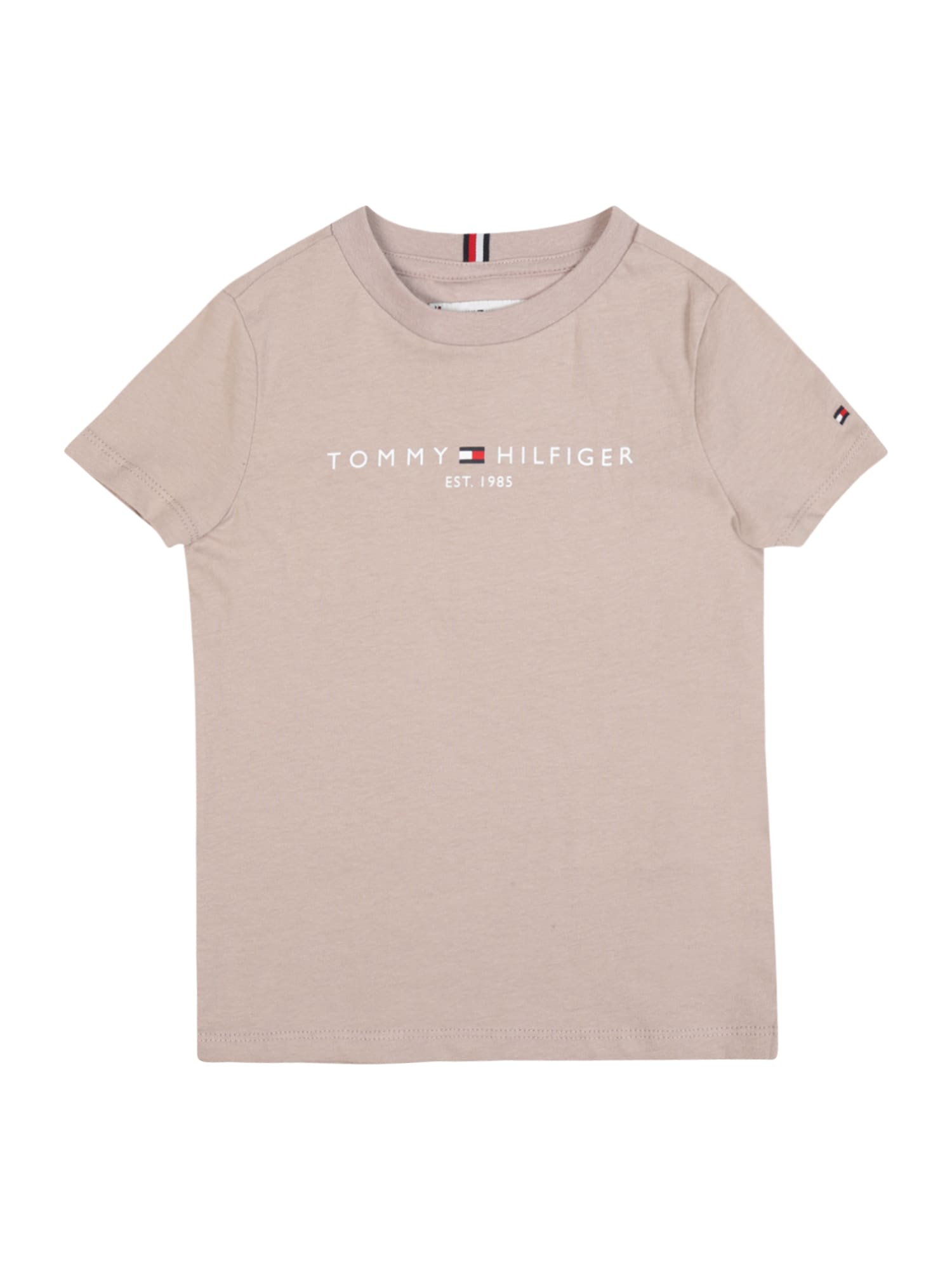 TOMMY HILFIGER Tričko námořnická modř / režná / bílá