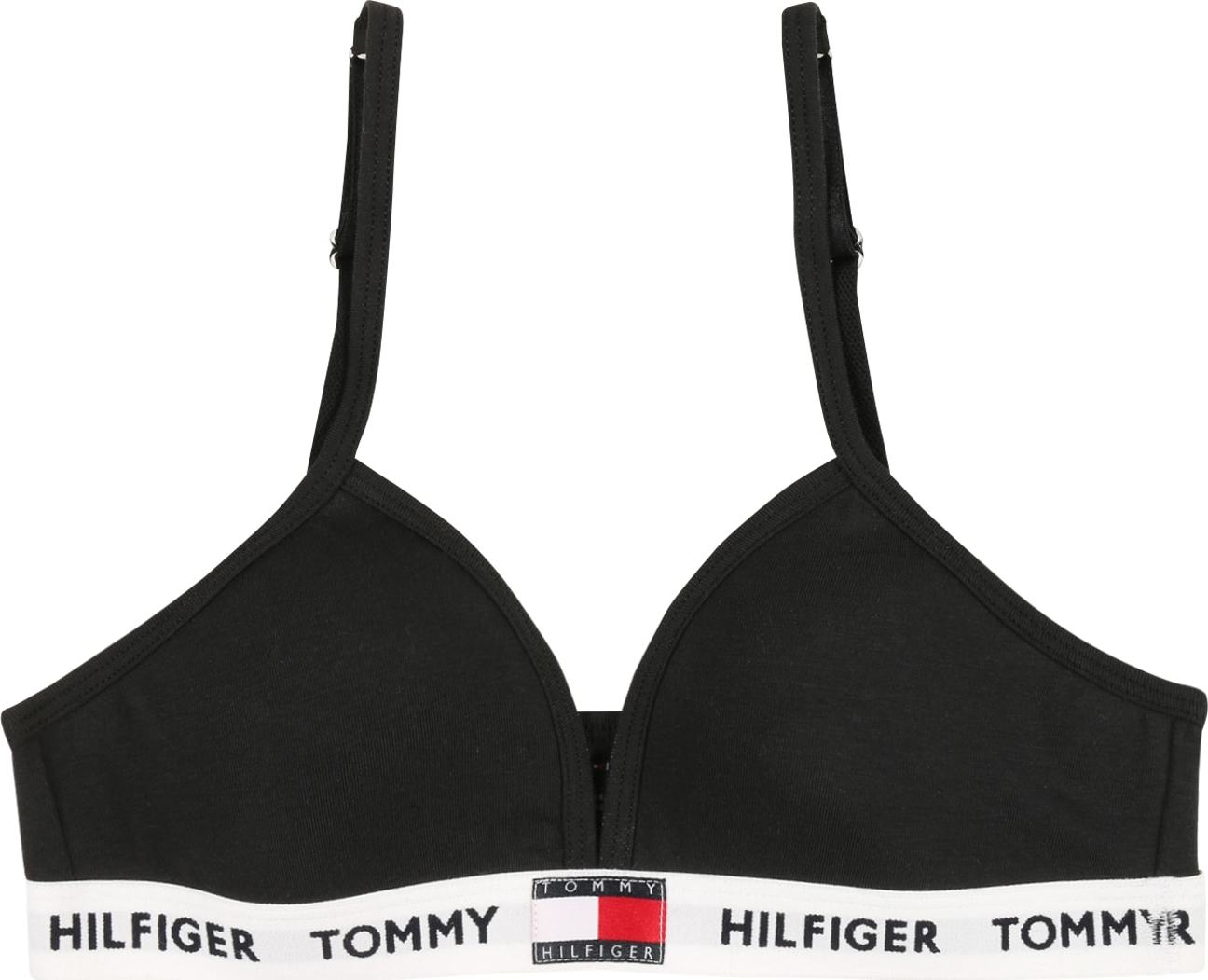 Tommy Hilfiger Underwear Podprsenka červená / černá / bílá