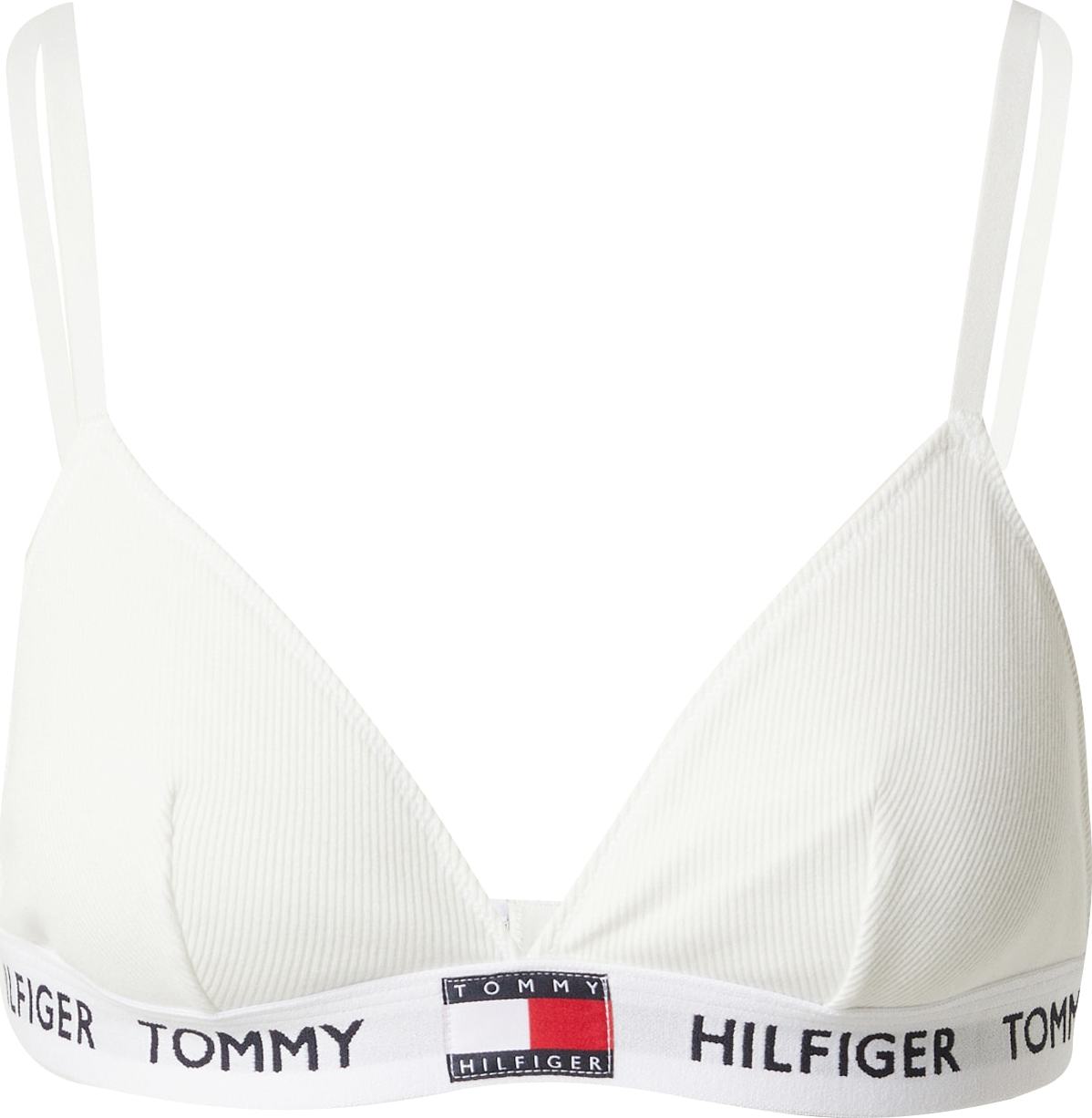 Tommy Hilfiger Underwear Podprsenka režná / námořnická modř / červená