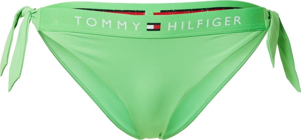 Tommy Hilfiger Underwear Spodní díl plavek marine modrá / světle zelená